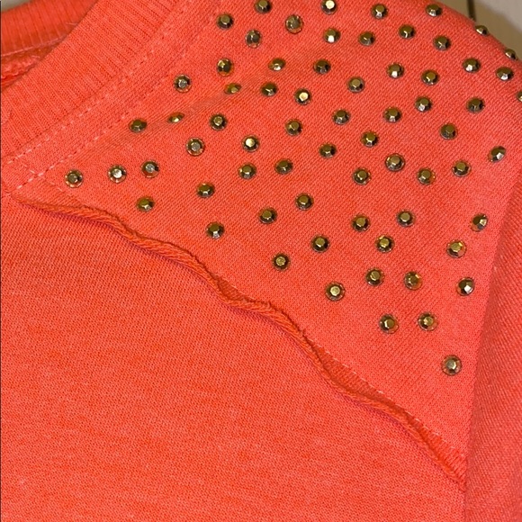 Kardashian Sweater Rhinestone Top sz S - Picture 2 of 6